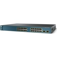 Cisco Catalyst 3560-24PS-S PoE enjektörlü yan görünüm