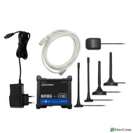 Teltonika RUT955 4G LTE Router arka panel bağlantıları, SKU RUT955
