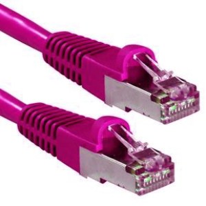 Câble Patch Cat 6 FTP 5m Magenta Wifi France
