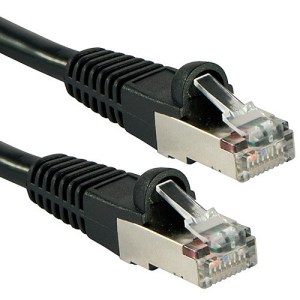 Câble Patch Cat 6 FTP 10m Noir Wifi France