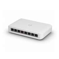 Ubiquiti USW-Lite-8-POE 8 portlu switch ön görünüm, PoE destekli