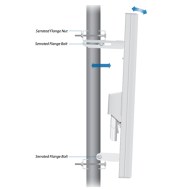 Ubiquiti AM-5AC22-45 5GHz AC 22dBi 45° sektörel anten yan görüş