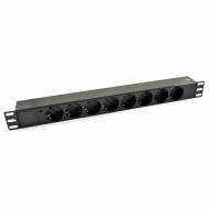 Shucko PDU 19 inç 1U güç kaynakları ana görünüm ALIM-PDU-19