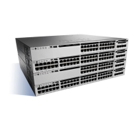 Cisco WS-C3850-24P-E 24 port PoE anahtarı