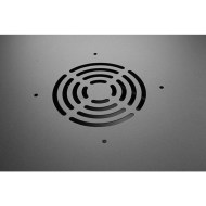 CM19-4UPM-350B 4U 350mm metal kapılı siyah duvar dolabı montaj aksesuar