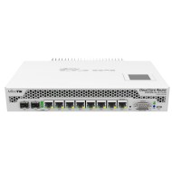 Mikrotik CCR1009-7G-1C-1S+PC router ana görünüm ön panel