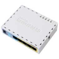 MikroTik RB750UP RB750UP pasif PoE yönlendirici ön görünüş