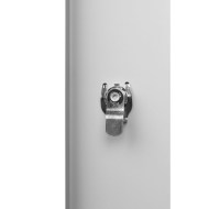 Duvar tipi kabinet CM10-6U-300G gri döner vidalar