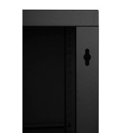 CM10-6UPM-300B siyah kabinetinin bağlantı portları detayı