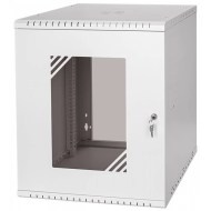 CM19-12U-450G 19 inç 12U 450mm Gri duvar tipi kabinet ön görünüş