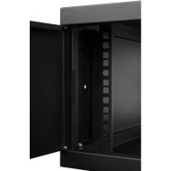 CM19-4U-450B 19 inç 4U 450mm siyah duvar kabinetinin ürün detayları