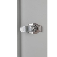 CM19-6U-450G 19 inç 6U 450mm gri kabinet yan panel görüntüsü