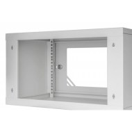 CM19-6U-450G 19 inç 6U 450mm gri kabinet montaj gösterimi
