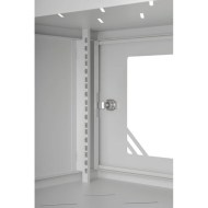 CM19-6U-450G duvar kabineti 19 inç 6U 450mm gri ambalajlı ürün