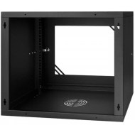 CM19-9U-450B siyah kabinetinin arka panel bağlantı noktaları