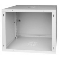 CM19-9UPM-450G 9U gri dolap açılı pozisyon arka görünüm