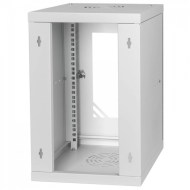 CM10-9U-300G 9U 300mm gri kabinetinin yan detayı