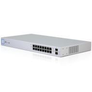 Unifi Switch US-16-150W 16 port PoE anahtarı ön görünüm
