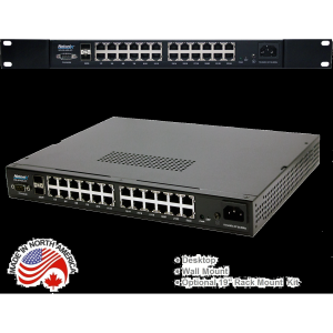 Switch PoE administrable 24 ports + 2 SFP Netonix WS-24-400B