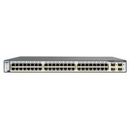 Cisco Catalyst 3750 WS-C3750-48TS-S switch ön görünüm
